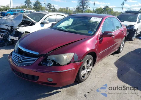 2007 Acura Rl 3.5 from USA, damaged, VIN JH4KB16567C004685